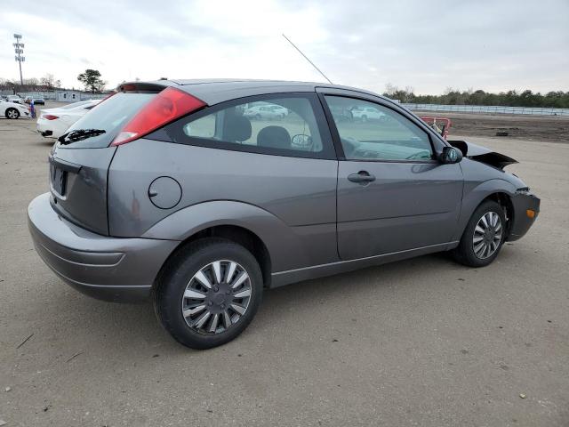 1FAHP31N17W126231 - 2007 FORD FOCUS ZX3 GRAY photo 3