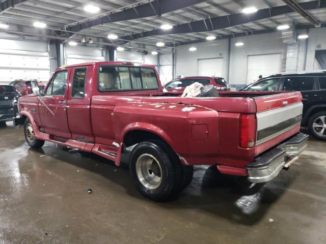 1FTJX35F0SKB32830 - 1995 FORD F350 RED photo 2