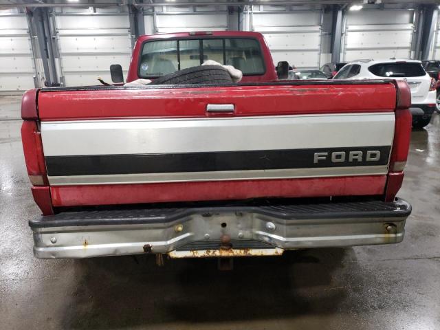 1FTJX35F0SKB32830 - 1995 FORD F350 RED photo 6