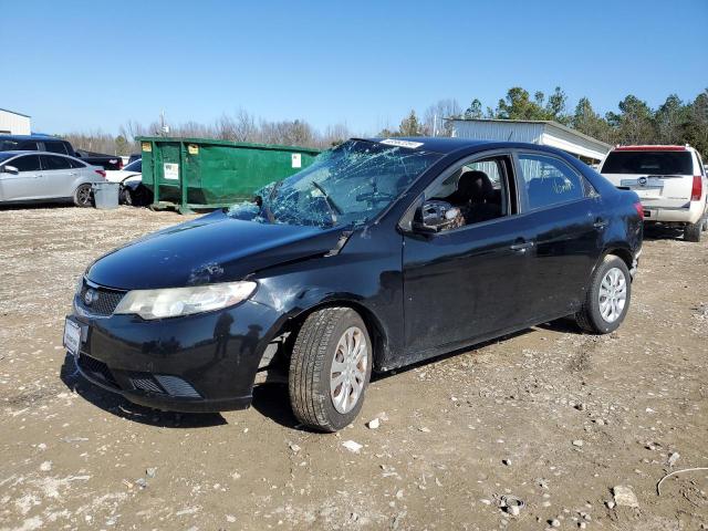 KNAFU4A27A5100295 - 2010 KIA FORTE EX BLACK photo 1