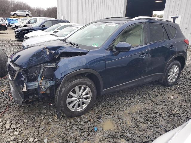 JM3KE4CYXE0397900 - 2014 MAZDA CX-5 TOURING BLUE photo 1