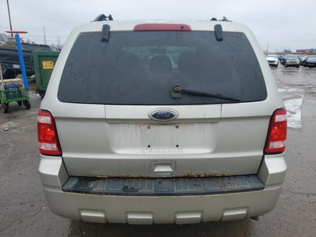 1FMCU0D72AKB09277 - 2010 FORD ESCAPE XLT BEIGE photo 6