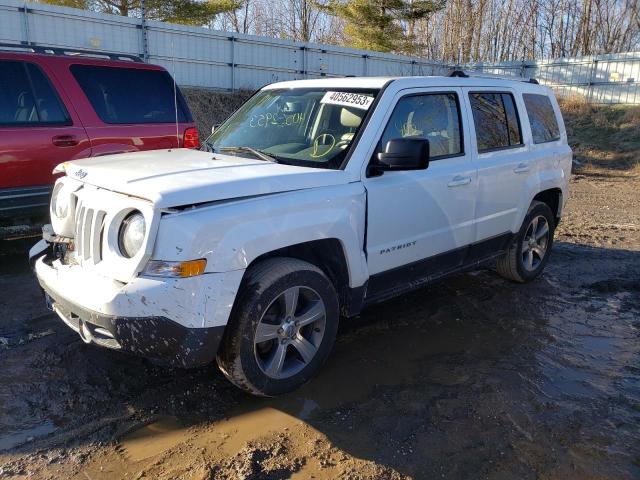 1C4NJRFB4HD195363 - 2017 JEEP PATRIOT LATITUDE WHITE photo 1