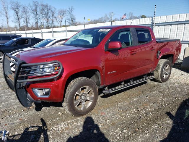 1GCGTDEN2J1227963 - 2018 CHEVROLET COLORADO Z71 RED photo 1