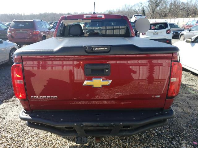 1GCGTDEN2J1227963 - 2018 CHEVROLET COLORADO Z71 RED photo 6