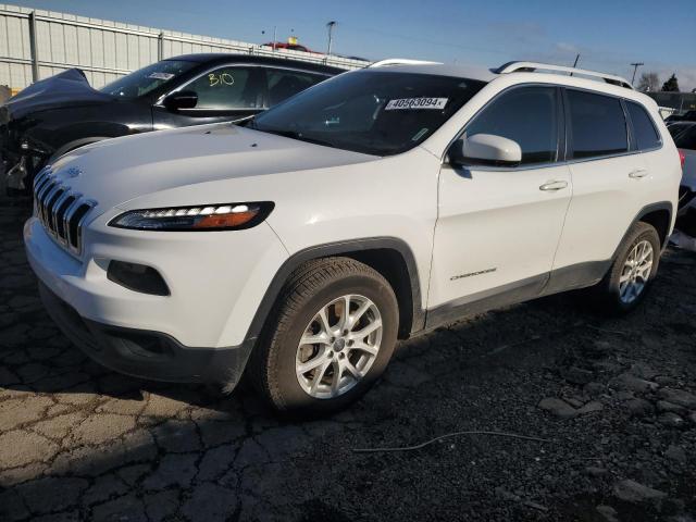 1C4PJMCB5FW788151 - 2015 JEEP CHEROKEE LATITUDE WHITE photo 1