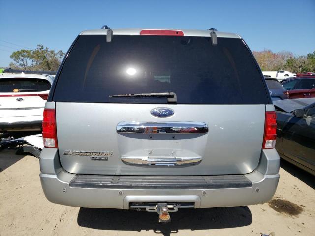 1FMFU205X6LA25108 - 2006 FORD EXPEDITION LIMITED SILVER photo 6