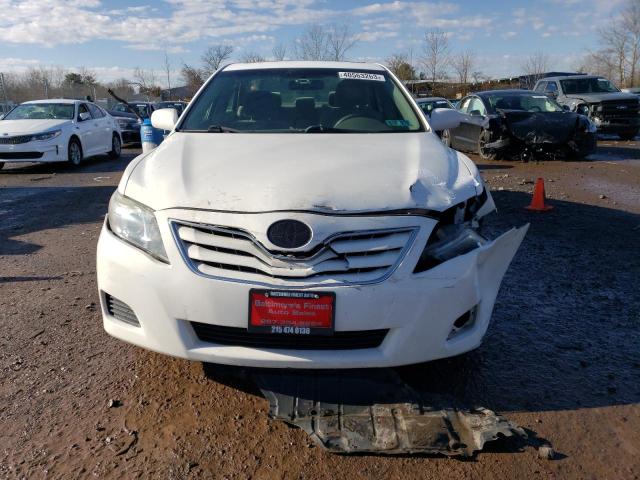 4T1BF3EK3AU531234 - 2010 TOYOTA CAMRY WHITE photo 5