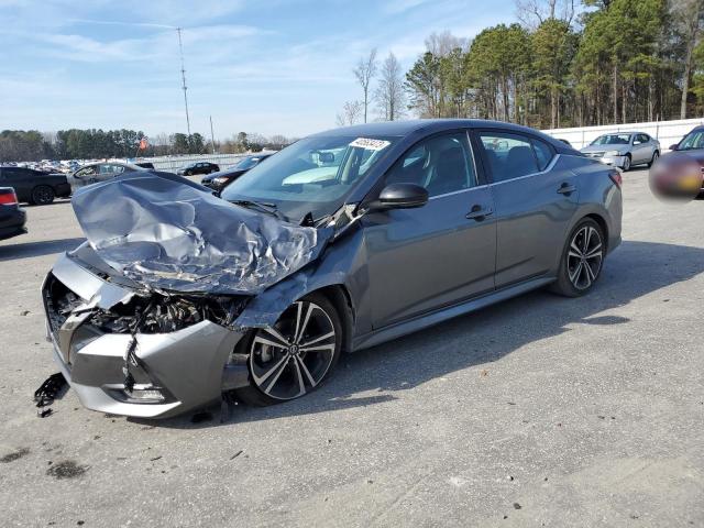 3N1AB8DV8LY266429 - 2020 NISSAN SENTRA SR GRAY photo 1