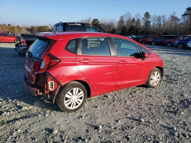 3HGGK5H5XFM735453 - 2015 HONDA FIT LX RED photo 3