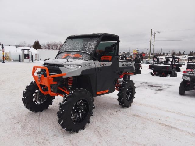 4XARRM996M8457917 - 2021 POLARIS RANGER XP 1000 HIGH LIFTER EDITION GRAY photo 2