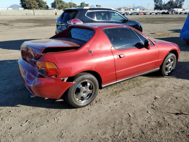 JHMEH624XVS004567 - 1997 HONDA CIVIC DEL SOL S RED photo 3