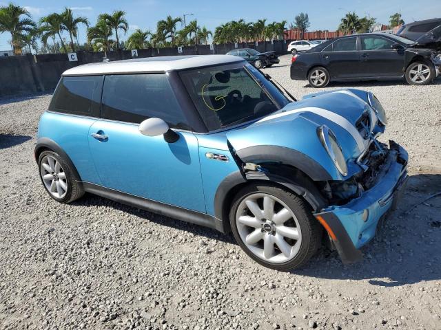 WMWRE33465TG95440 - 2005 MINI COOPER S TURQUOISE photo 4