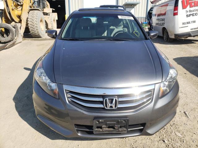 1HGCP2F80CA166794 - 2012 HONDA ACCORD EXL GRAY photo 5