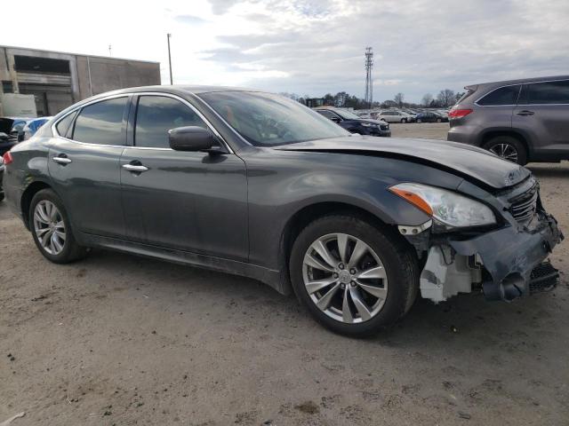 JN1BY1AR8DM603235 - 2013 INFINITI M37 X GRAY photo 4