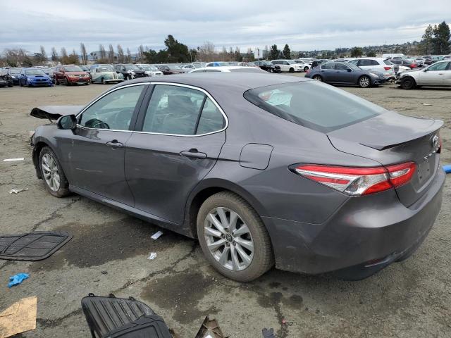 4T1B11HK6JU114382 - 2018 TOYOTA CAMRY L CHARCOAL photo 2