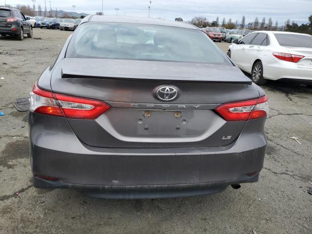 4T1B11HK6JU114382 - 2018 TOYOTA CAMRY L CHARCOAL photo 6