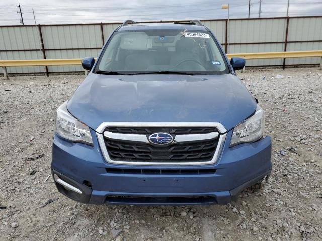 JF2SJAJC5JH406445 - 2018 SUBARU FORESTER 2.5I LIMITED BLUE photo 5