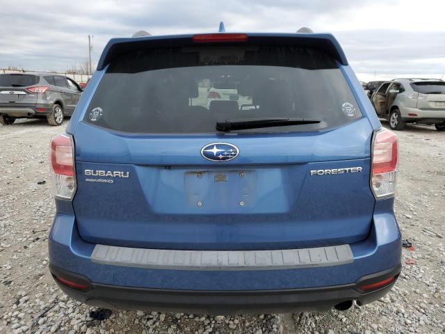 JF2SJAJC5JH406445 - 2018 SUBARU FORESTER 2.5I LIMITED BLUE photo 6