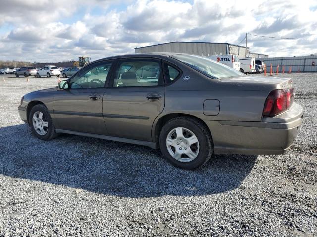 2G1WF52E239359822 - 2003 CHEVROLET IMPALA CHARCOAL photo 2