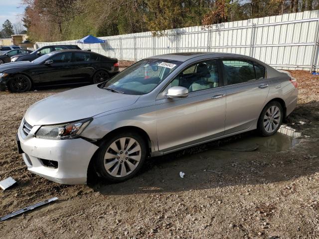 1HGCR2F86DA283288 - 2013 HONDA ACCORD EXL SILVER photo 1