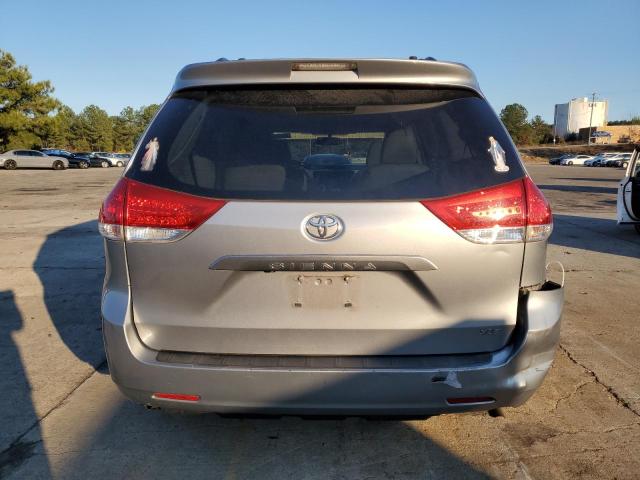 5TDYK3DC6DS336550 - 2013 TOYOTA SIENNA XLE SILVER photo 6