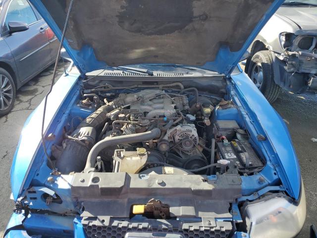 1FAFP4448YF187030 - 2000 FORD MUSTANG BLUE photo 11