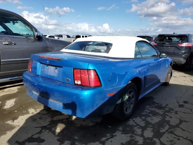 1FAFP4448YF187030 - 2000 FORD MUSTANG BLUE photo 3