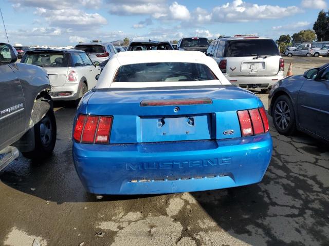 1FAFP4448YF187030 - 2000 FORD MUSTANG BLUE photo 6