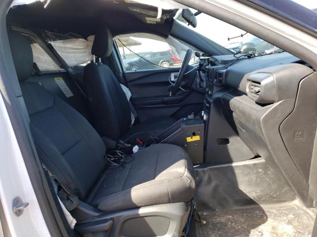 1FM5K8AW3MNA13735 - 2021 FORD EXPLORER POLICE INTERCEPTOR Weiß Foto 7