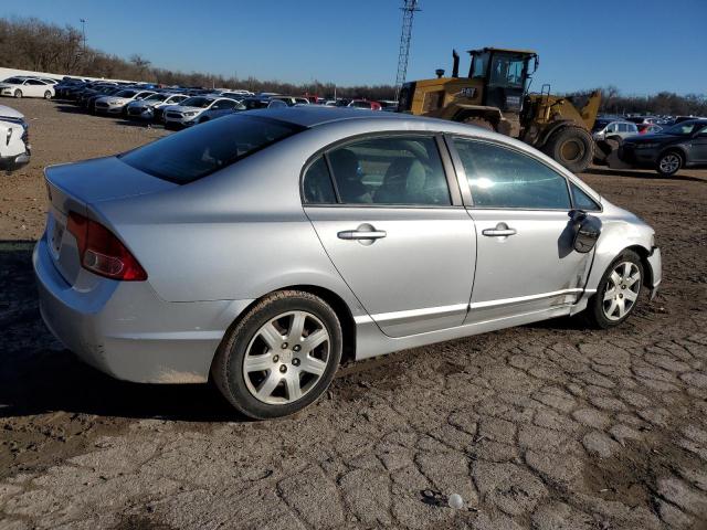 1HGFA16597L075628 - 2007 HONDA CIVIC LX SILVER photo 3