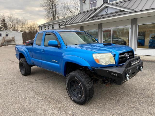 5TEUU42N68Z480434 - 2008 TOYOTA TACOMA ACCESS CAB BLUE photo 1