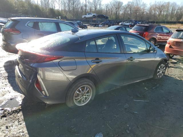 JTDKAMFP1M3185925 - 2021 TOYOTA PRIUS PRIM LE GRAY photo 3