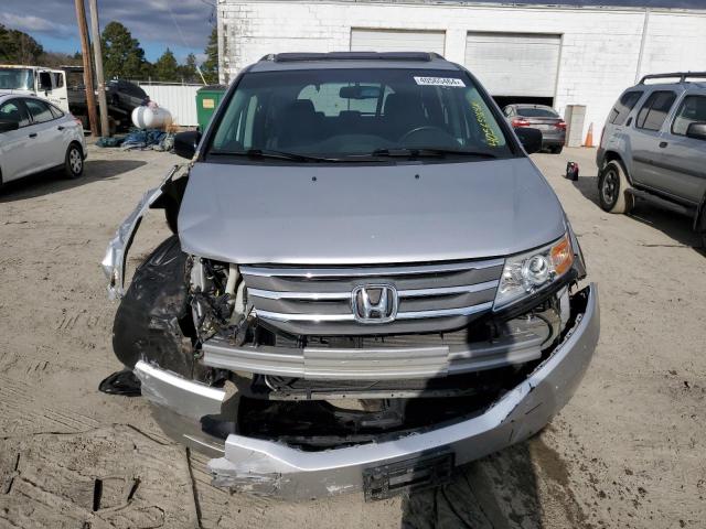 5FNRL5H60BB045870 - 2011 HONDA ODYSSEY EXL SILVER photo 5