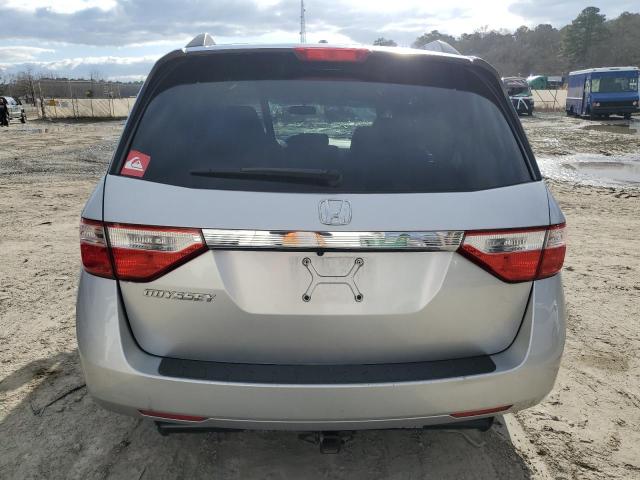 5FNRL5H60BB045870 - 2011 HONDA ODYSSEY EXL SILVER photo 6