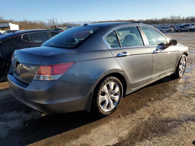 1HGCP36898A048885 - 2008 HONDA ACCORD EXL GRAY photo 3