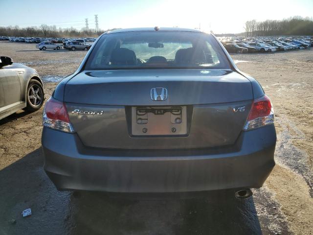 1HGCP36898A048885 - 2008 HONDA ACCORD EXL GRAY photo 6