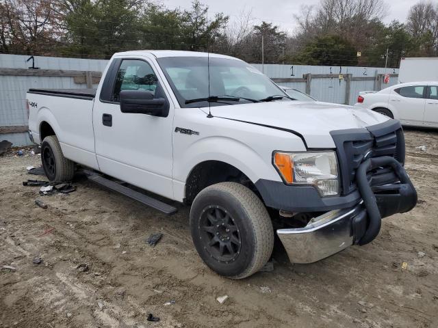 1FTMF1EM6BKE12867 - 2011 FORD F150 WHITE photo 4