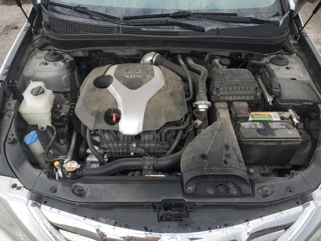 5NPEC4AB6DH745543 - 2013 HYUNDAI SONATA SE SILVER photo 11