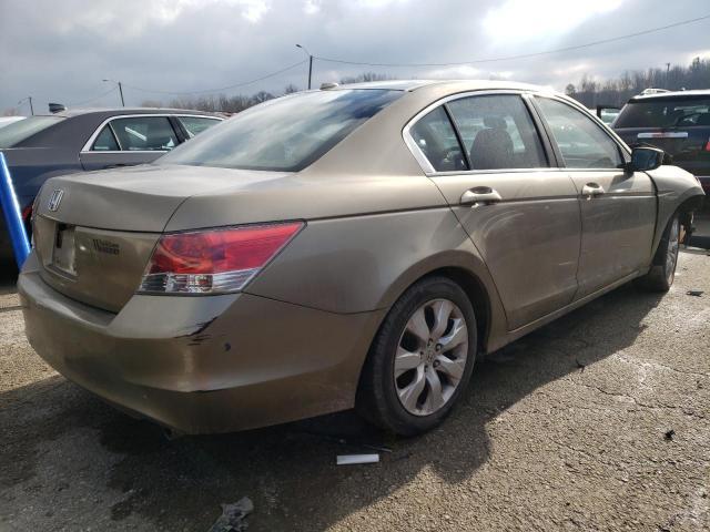 1HGCP26869A001115 - 2009 HONDA ACCORD EXL GOLD photo 3