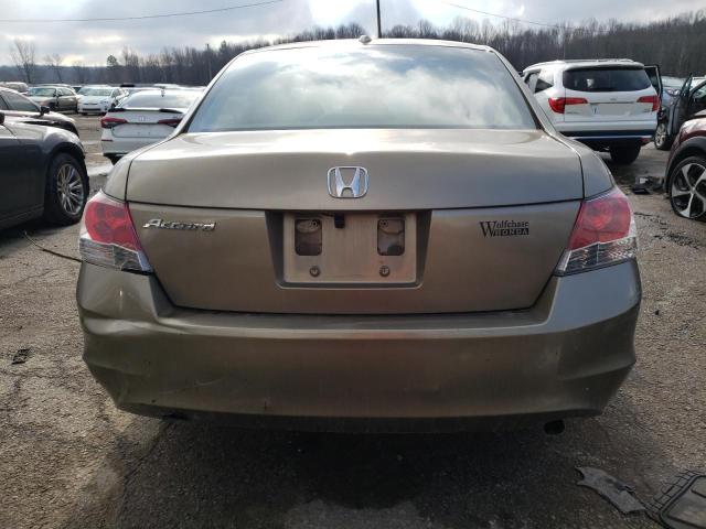 1HGCP26869A001115 - 2009 HONDA ACCORD EXL GOLD photo 6