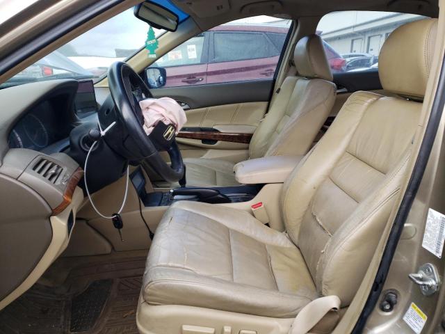 1HGCP26869A001115 - 2009 HONDA ACCORD EXL GOLD photo 7