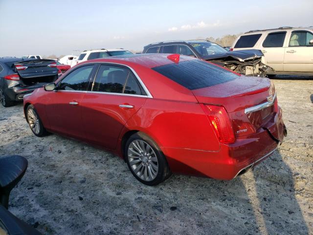 1G6AR5SX6F0113741 - 2015 CADILLAC CTS LUXURY COLLECTION RED photo 2