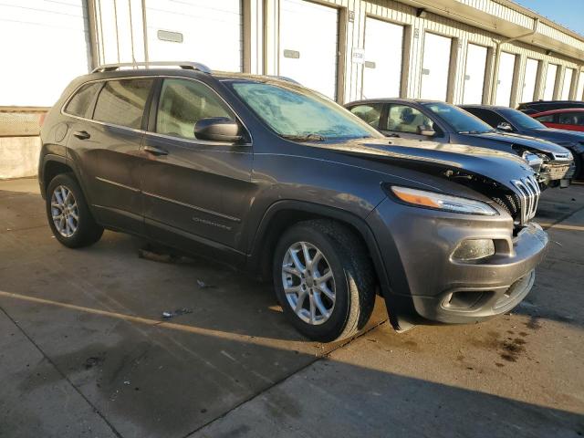 1C4PJLCB2EW143224 - 2014 JEEP CHEROKEE LATITUDE GRAY photo 4