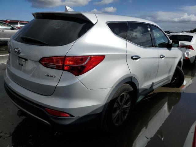 5XYZT3LBXFG299772 - 2015 HYUNDAI SANTA FE S SILVER photo 3