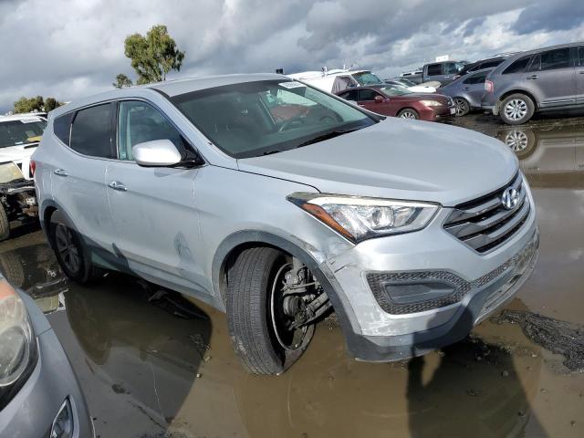 5XYZT3LBXFG299772 - 2015 HYUNDAI SANTA FE S SILVER photo 4