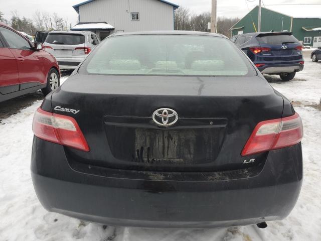 4T1BE46K38U210649 - 2008 TOYOTA CAMRY CE BLACK photo 6