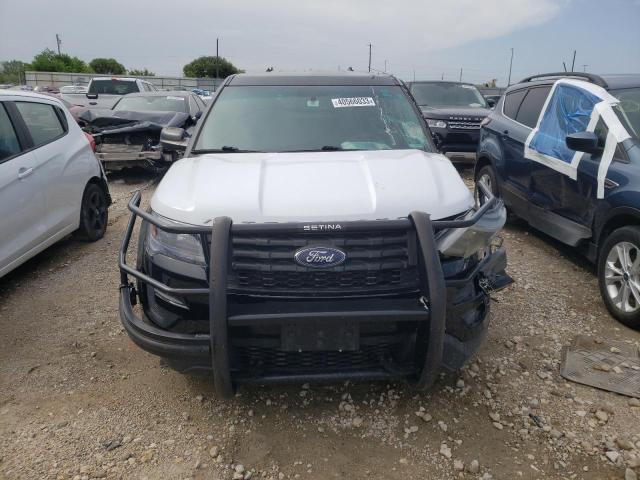 1FM5K8AT4HGA44542 - 2017 FORD EXPLORER POLICE INTERCEPTOR BLACK photo 5