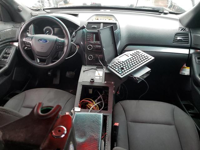 1FM5K8AT4HGA44542 - 2017 FORD EXPLORER POLICE INTERCEPTOR BLACK photo 8