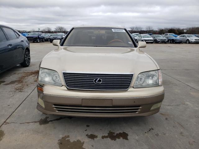 JT8BH28F6Y0176695 - 2000 LEXUS LS 400 GOLD photo 5